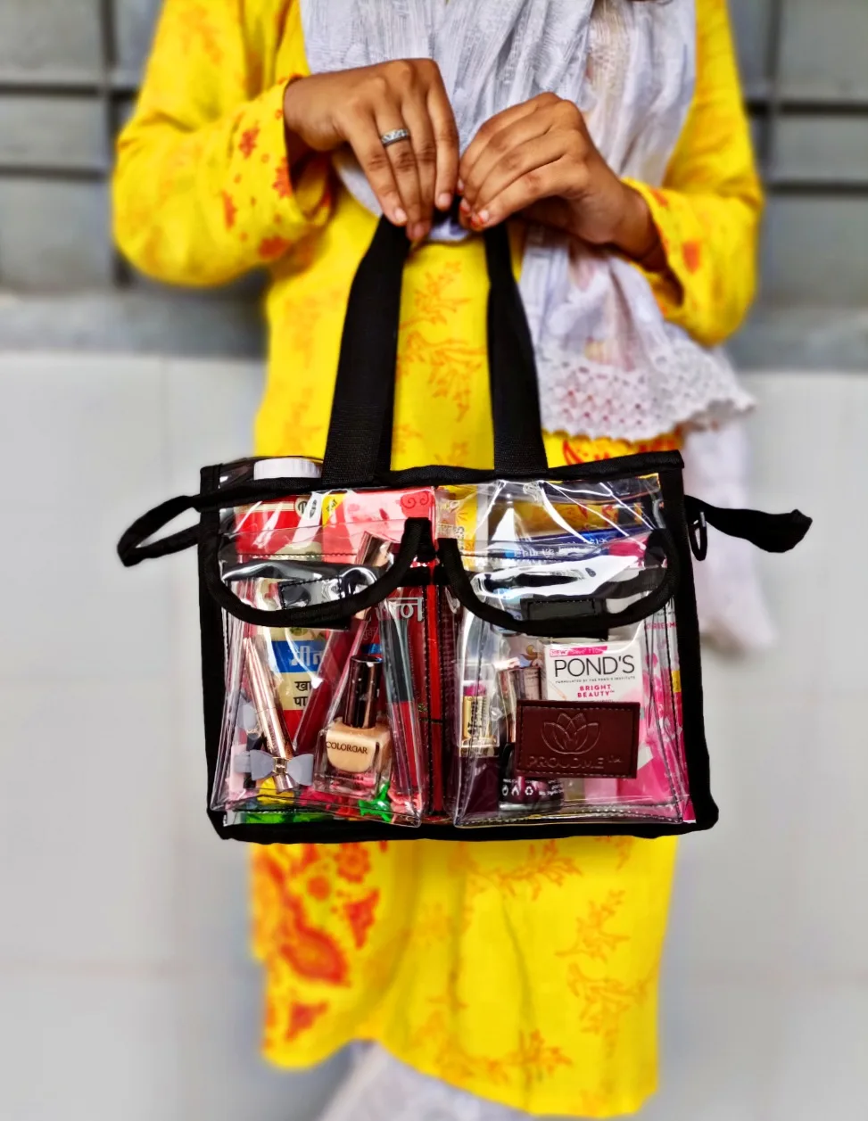 Transparent Cosmetic Storage Bag - Image 2