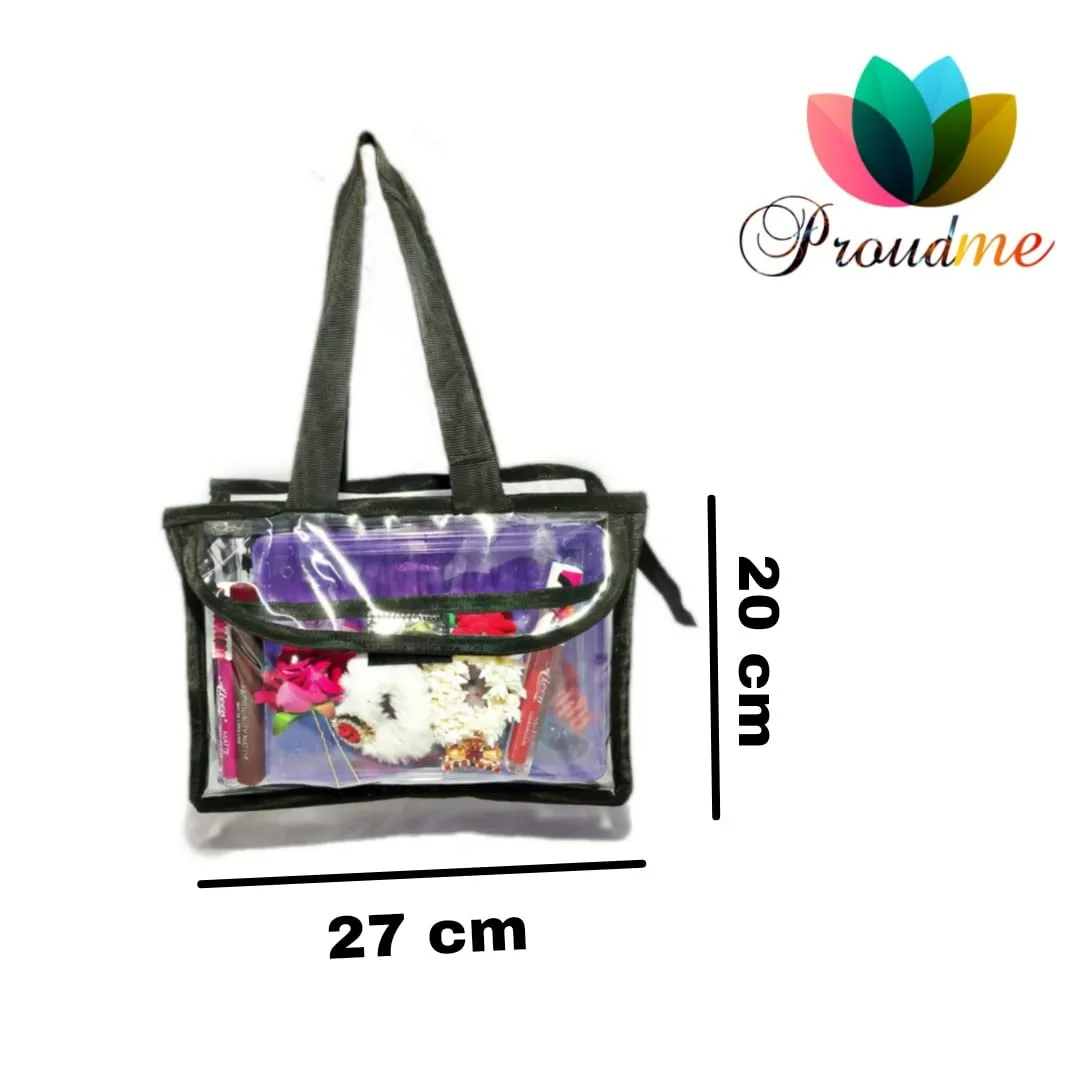Transparent Cosmetic Storage Bag - Image 4